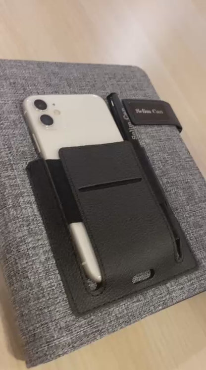 İsme Özel Telefon Tutuculu Organizer ve İmza Kalemi Seti